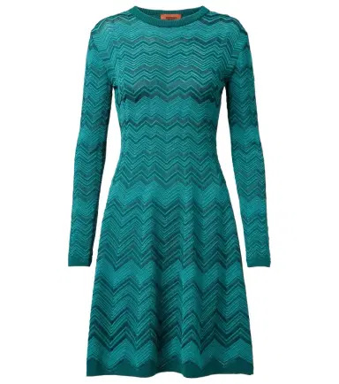 Missoni Zigzag knitted minidress | Thumbnail 1