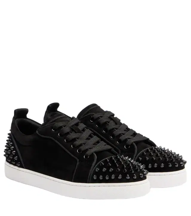 Louise Junior Spikes suede sneakers