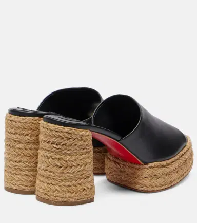 Christian Louboutin Calakala 85 leather platform mules | Thumbnail 2 Christian Louboutin Calakala 85 leather platform mules | Thumbnail 2