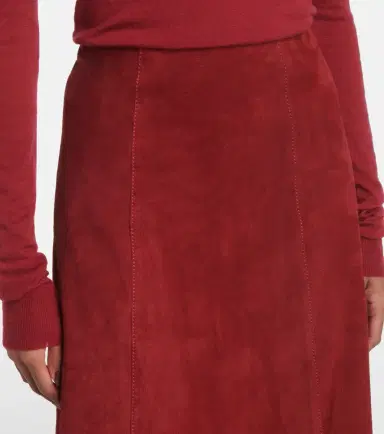 Joseph Suede midi skirt | Thumbnail 2