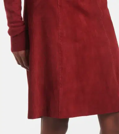 Joseph Suede midi skirt | Thumbnail 5