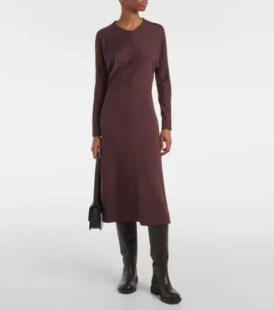 Joseph Jersey midi dress | Thumbnail 5