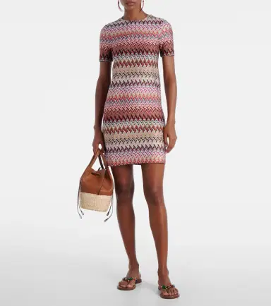 Missoni Zig Zag lamé minidress | Thumbnail 2