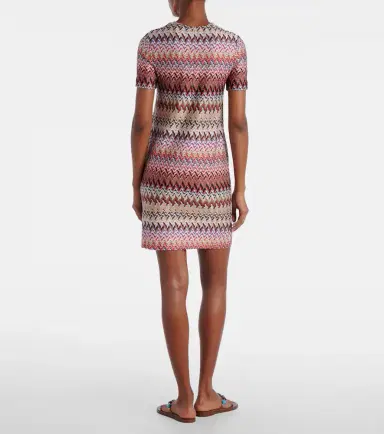 Missoni Zig Zag lamé minidress | Thumbnail 3