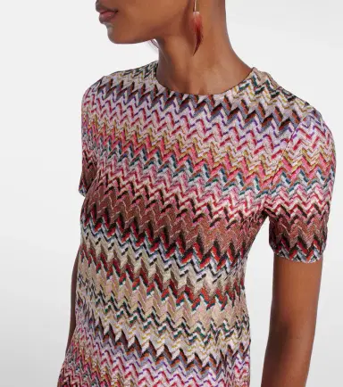Missoni Zig Zag lamé minidress | Thumbnail 4