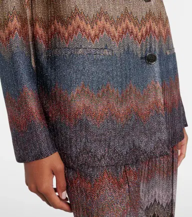 Missoni Zigzag lamé blazer | Thumbnail 3