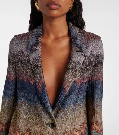 Missoni Zigzag lamé blazer | Thumbnail 5