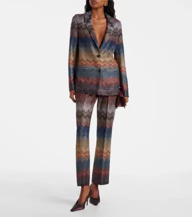 Missoni Zigzag lamé blazer | Thumbnail 6