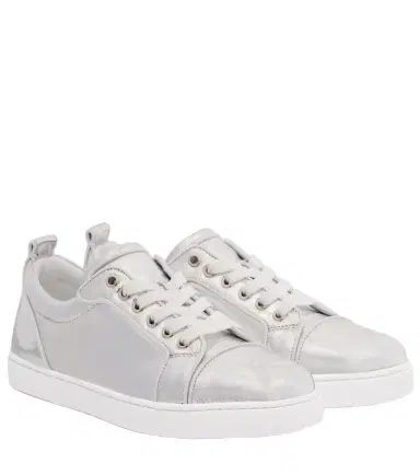 Christian Louboutin Louise Orlato metallic leather sneakers | Thumbnail 1 Christian Louboutin Louise Orlato metallic leather sneakers | Thumbnail 1