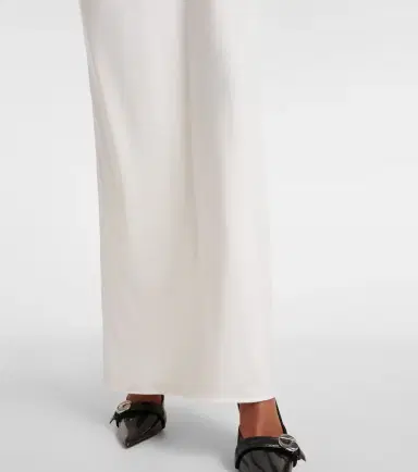 Coperni Draped embellished jersey maxi dress | Thumbnail 4