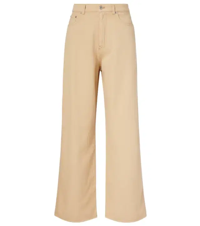 High-rise wide-leg jeans