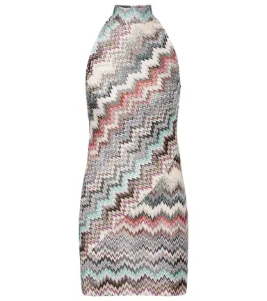Missoni Zig Zag embellished lamé minidress | Thumbnail 1