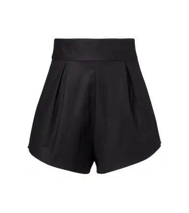 ADRIANA DEGREAS High-rise cotton-blend shorts | Thumbnail 1 ADRIANA DEGREAS High-rise cotton-blend shorts | Thumbnail 1