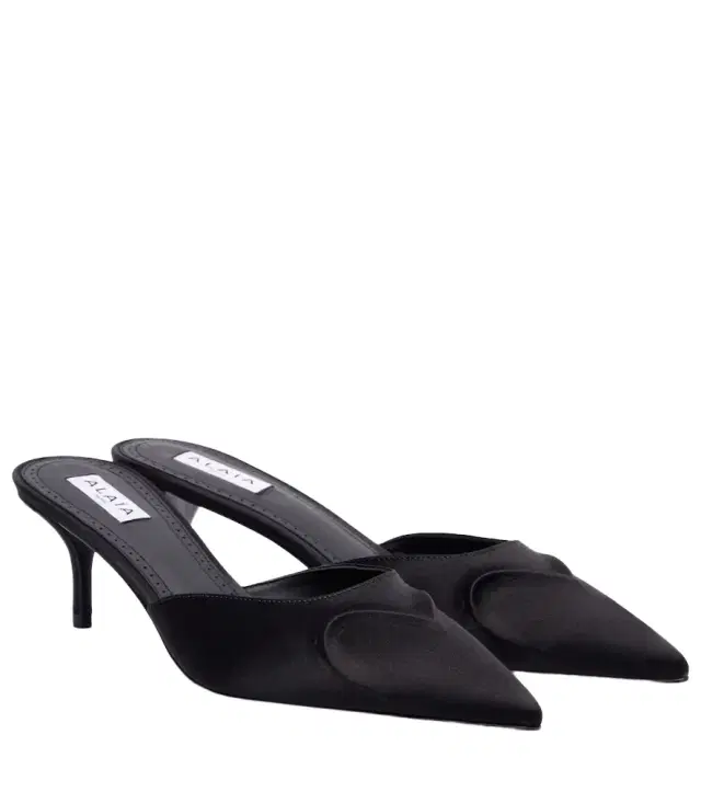 Alaia Alaïa Le Caur 3D 55 satin mules
