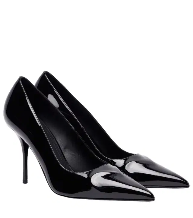 Alaia Alaïa Le Caur 3D 90 patent leather pumps