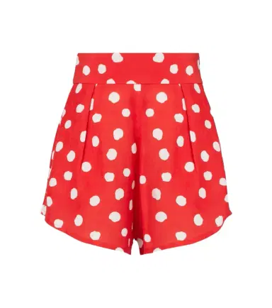 ADRIANA DEGREAS High-rise wide-leg shorts | Thumbnail 1