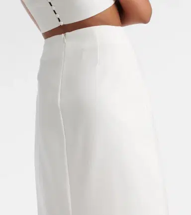 ADRIANA DEGREAS Cotton-blend maxi skirt | Thumbnail 3 ADRIANA DEGREAS Cotton-blend maxi skirt | Thumbnail 3