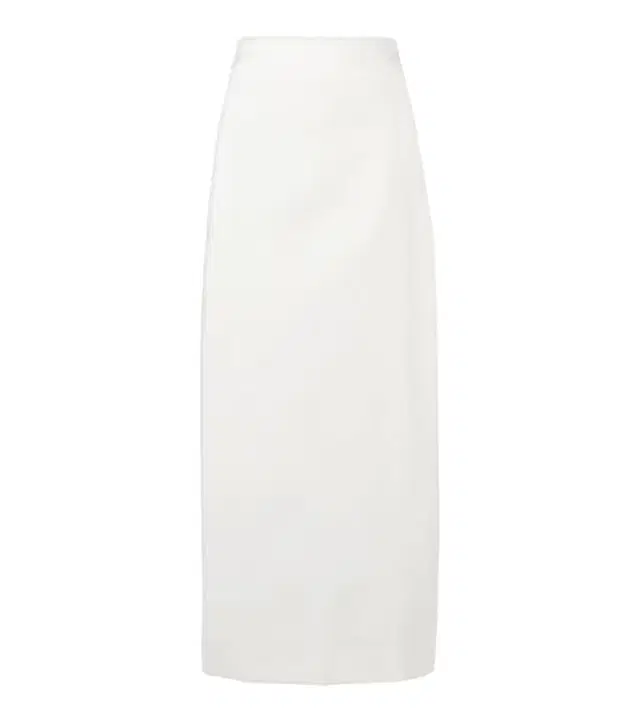 ADRIANA DEGREAS Cotton-blend maxi skirt