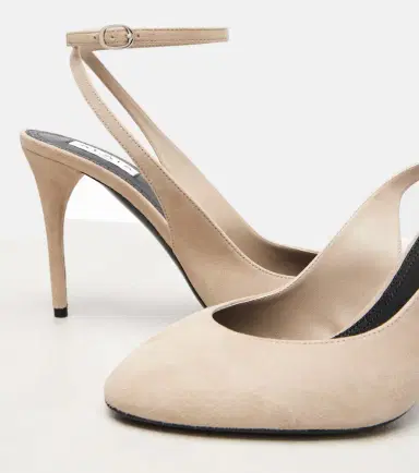 Alaïa Alaïa Decolette 90 suede pumps | Thumbnail 3 Alaïa Alaïa Decolette 90 suede pumps | Thumbnail 3