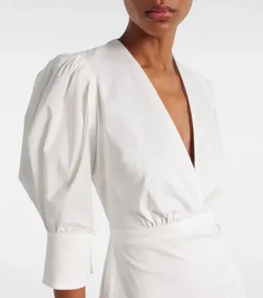 ADRIANA DEGREAS Puff-sleeve cotton maxi dress | Thumbnail 2 ADRIANA DEGREAS Puff-sleeve cotton maxi dress | Thumbnail 2