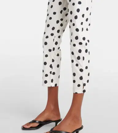 ADRIANA DEGREAS Cotton-blend capri pants | Thumbnail 2 ADRIANA DEGREAS Cotton-blend capri pants | Thumbnail 2