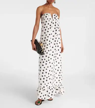 ADRIANA DEGREAS Polka-dot bustier dress | Thumbnail 2 ADRIANA DEGREAS Polka-dot bustier dress | Thumbnail 2