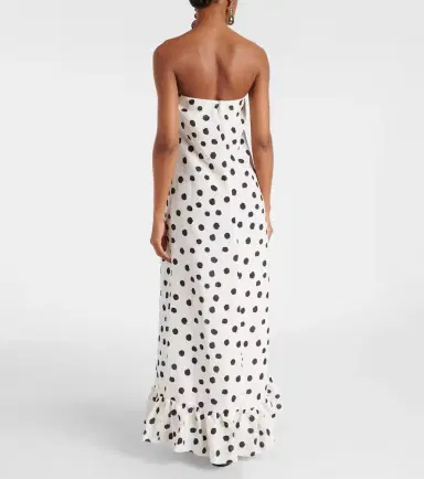 ADRIANA DEGREAS Polka-dot bustier dress | Thumbnail 3 ADRIANA DEGREAS Polka-dot bustier dress | Thumbnail 3