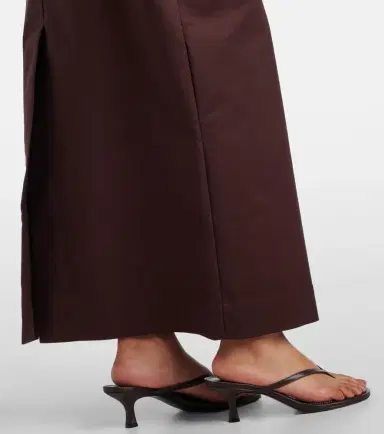 ADRIANA DEGREAS Cotton-blend maxi skirt | Thumbnail 5 ADRIANA DEGREAS Cotton-blend maxi skirt | Thumbnail 5