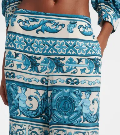 ADRIANA DEGREAS Printed wide-leg pants | Thumbnail 3