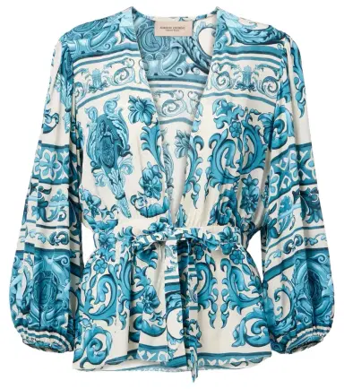 Adriana Degreas Printed blouse | Thumbnail 1