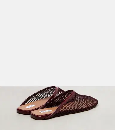 Alaïa Alaïa Fishnet mules | Thumbnail 3 Alaïa Alaïa Fishnet mules | Thumbnail 3