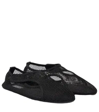 Alaïa Alaïa Fishnet slip-on shoes | Thumbnail 1