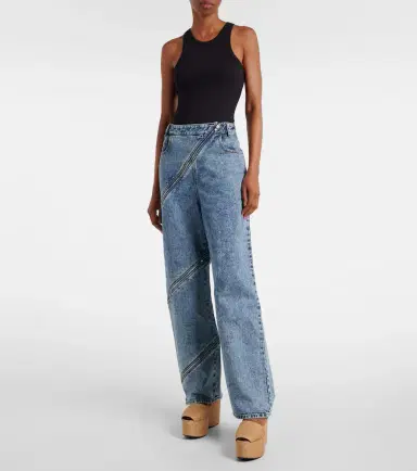 Alaïa Alaïa Straw wedge sandals | Thumbnail 5 Alaïa Alaïa Straw wedge sandals | Thumbnail 5