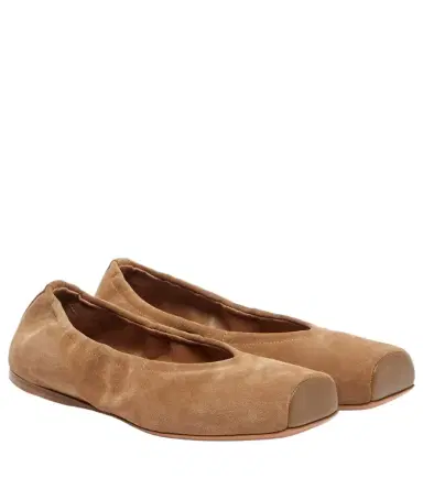Alaïa Alaïa Suede ballet flats | Thumbnail 1 Alaïa Alaïa Suede ballet flats | Thumbnail 1