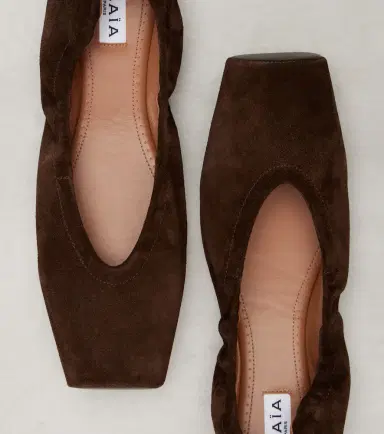Alaïa Alaïa Suede ballet flats | Thumbnail 3 Alaïa Alaïa Suede ballet flats | Thumbnail 3