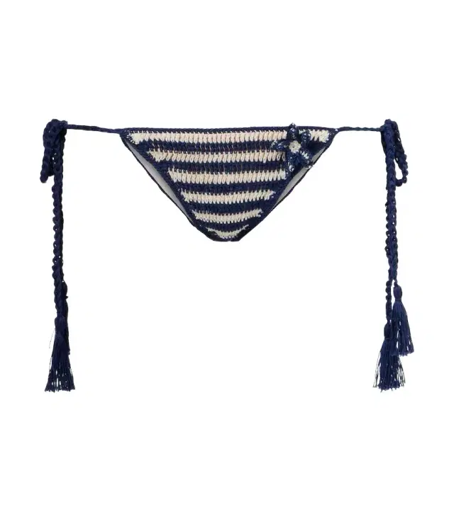 Anna Kosturova Gabrielle crochet cotton bikini bottoms