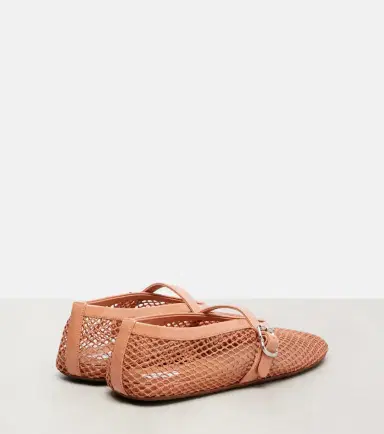 Alaïa Alaïa Fishnet ballet flats | Thumbnail 2