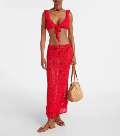 Anna Kosturova Brigitte crochet bra top | Thumbnail 2