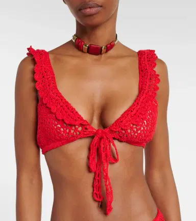Anna Kosturova Brigitte crochet bra top | Thumbnail 3