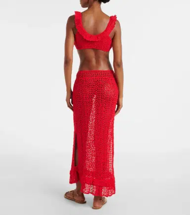 Anna Kosturova Brigitte crochet bra top | Thumbnail 4