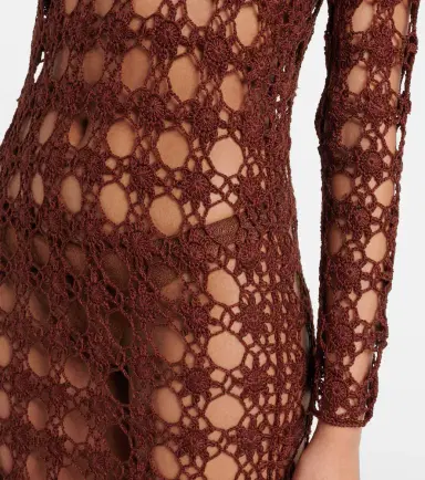 Anna Kosturova Crochet cotton beach dress | Thumbnail 5
