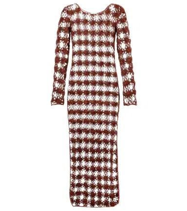 Anna Kosturova Crochet cotton beach dress | Thumbnail 1