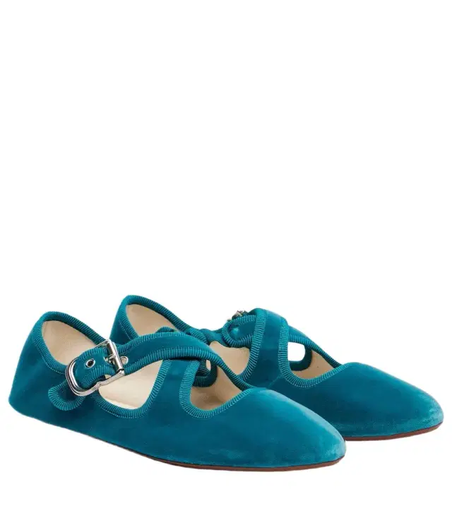 Alaia Alaïa Velvet ballet flats