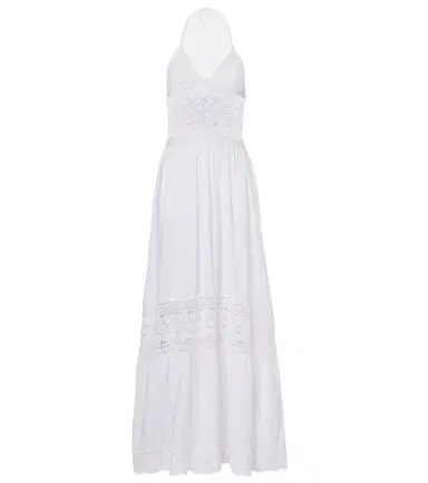 Anna Kosturova Filigree crochet halterneck maxi dress | Thumbnail 1 Anna Kosturova Filigree crochet halterneck maxi dress | Thumbnail 1