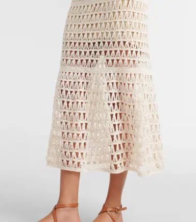Anna Kosturova Crochet cotton maxi dress | Thumbnail 3