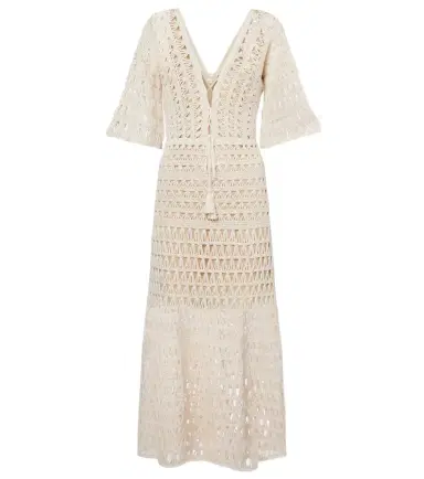 Anna Kosturova Crochet cotton maxi dress | Thumbnail 1