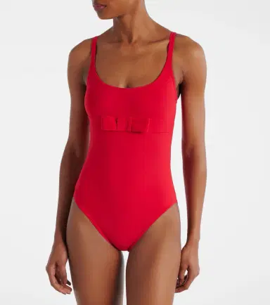 Karla Colletto Bow-detail swimsuit | Thumbnail 2