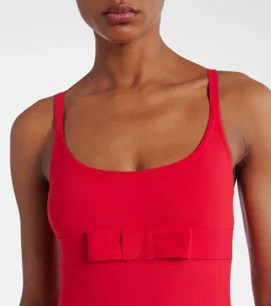 Karla Colletto Bow-detail swimsuit | Thumbnail 3