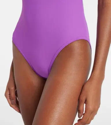 Karla Colletto Tess floral-appliqué swimsuit | Thumbnail 5