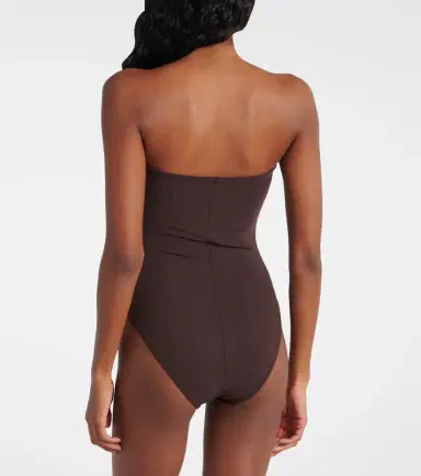 Karla Colletto Basics ruched swimsuit | Thumbnail 2